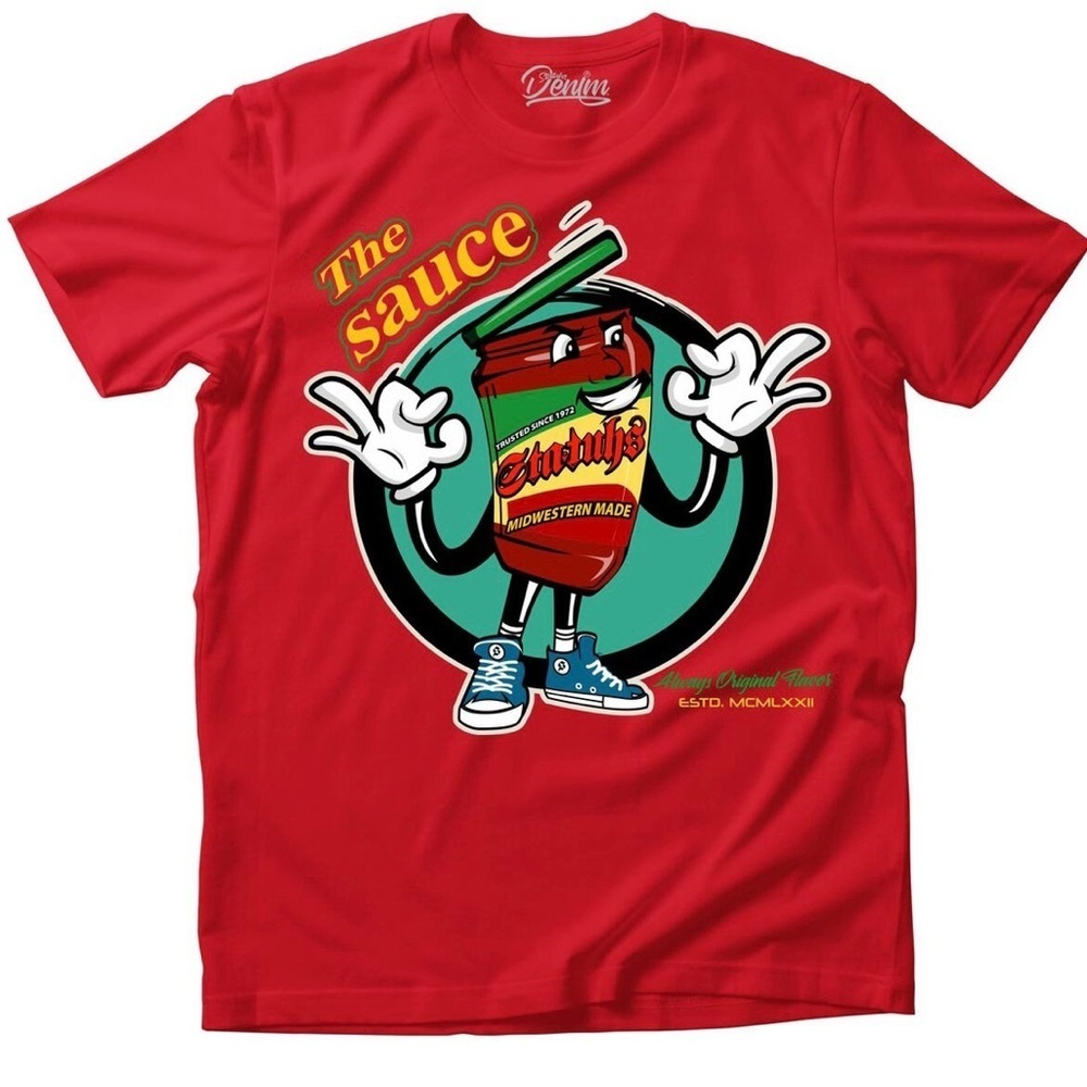 The sauce graphic tee Sz Various